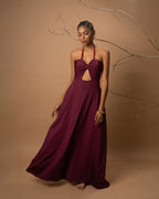 Vestido Granate