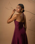Vestido Granate